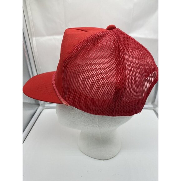 AMVETS Post 40 Roanoke VA Red Adjustable Baseball Cap Hat Snap-back Mesh-back - Picture 5 of 7